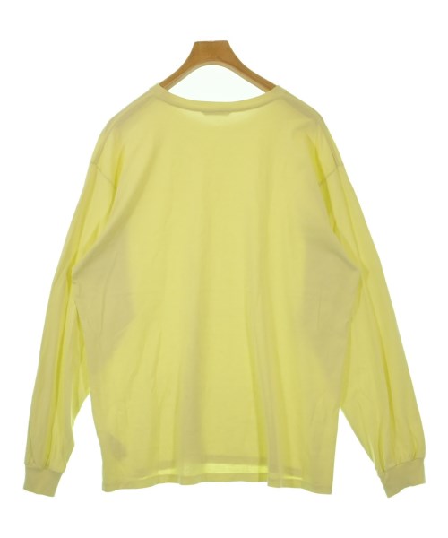 AURALEE（オーラリー）Tシャツ・カットソー 黄 サイズ:5(L位) メンズ/2200613477024