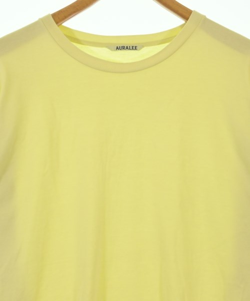 AURALEE（オーラリー）Tシャツ・カットソー 黄 サイズ:5(L位) メンズ/2200613477024