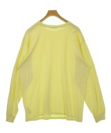 AURALEE（オーラリー）Tシャツ・カットソー 黄 サイズ:5(L位) メンズ/2200613477024