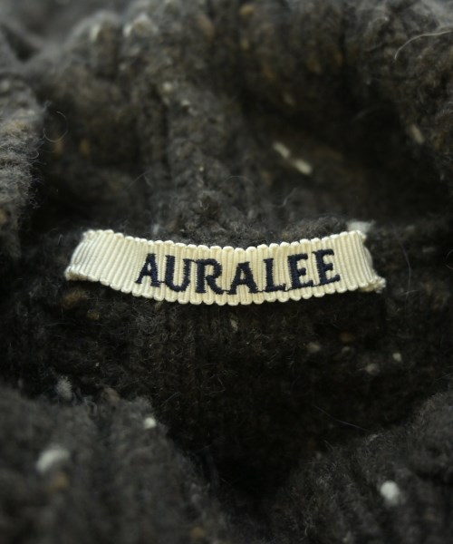 AURALEE（オーラリー）ニット・セーター 茶 サイズ:3(S位) メンズ/2200613611053