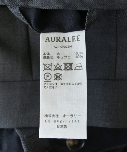 AURALEE（オーラリー）スラックス グレー サイズ:4(M位) メンズ/2200609205105