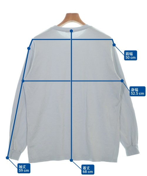AURALEE（オーラリー）Tシャツ・カットソー 青 サイズ:3(S位) メンズ/2200615445045