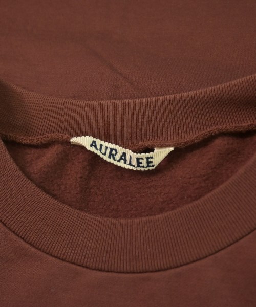 AURALEE（オーラリー）スウェット 赤 サイズ:4(M位) メンズ/2200615852096