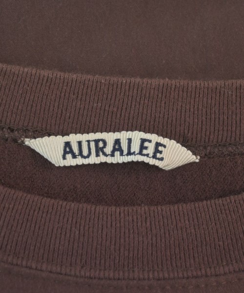 AURALEE（オーラリー）スウェット 茶 サイズ:4(M位) メンズ/2200616007099