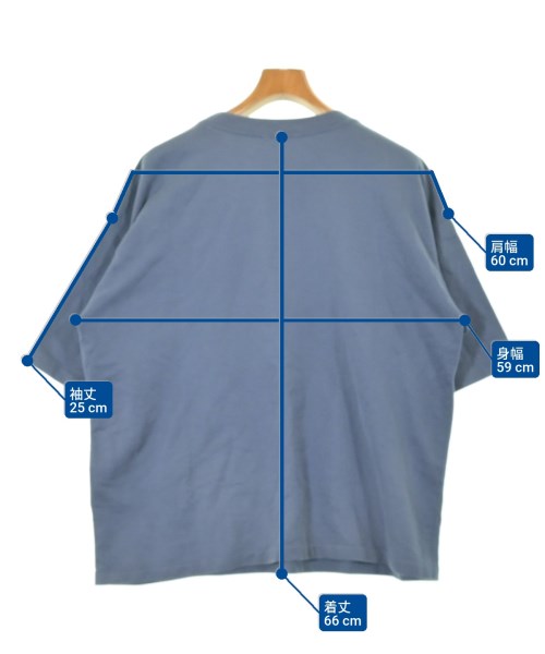 AURALEE（オーラリー）Tシャツ・カットソー 青 サイズ:4(M位) メンズ/2200616009086