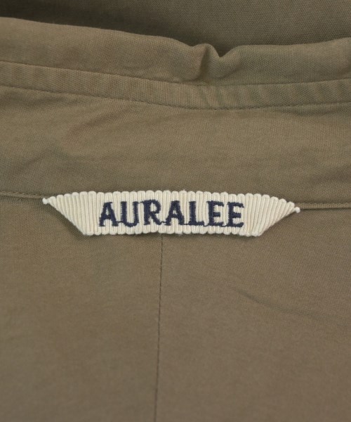 AURALEE（オーラリー）カジュアルシャツ カーキ サイズ:3(S位) メンズ/2200616087022