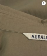 AURALEE（オーラリー）カジュアルシャツ カーキ サイズ:3(S位) メンズ/2200616087022