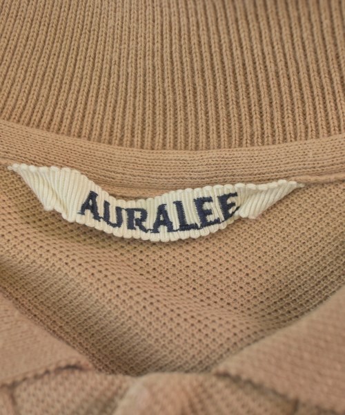 AURALEE（オーラリー）ポロシャツ ベージュ サイズ:3(S位) メンズ/2200616136010
