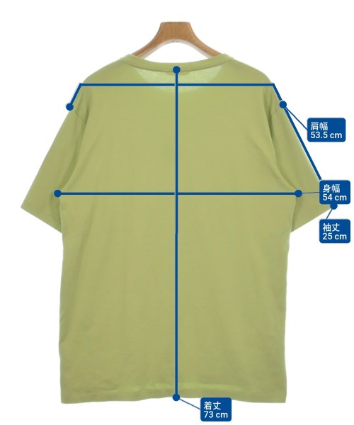 AURALEE（オーラリー）Tシャツ・カットソー 緑 サイズ:5(L位) メンズ/2200616136133