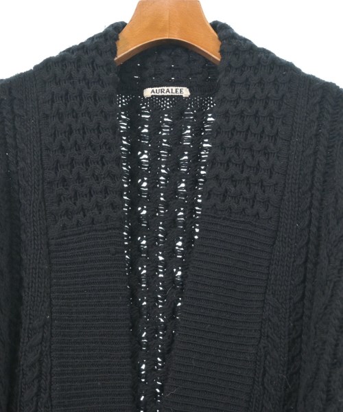 AURALEE（オーラリー）カーディガン 黒 サイズ:4(M位) メンズ/2200615542058