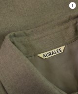 AURALEE（オーラリー）カジュアルシャツ グレー サイズ:3(S位) メンズ/2200616798010