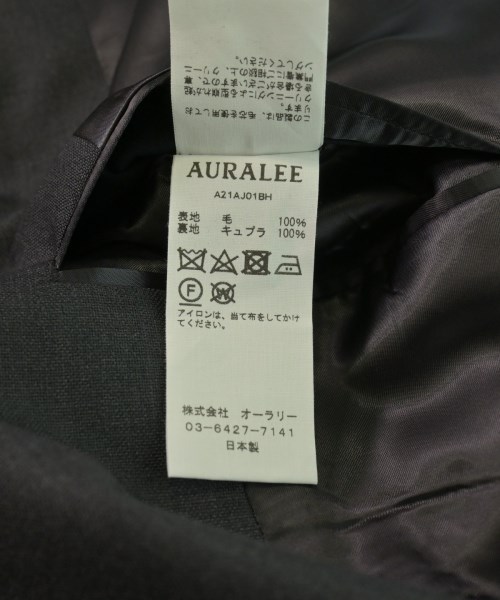 AURALEE（オーラリー）ジャケット グレー サイズ:3(S位) メンズ/2200617114024