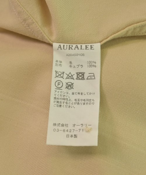 AURALEE（オーラリー）カジュアルシャツ ベージュ サイズ:4(M位) メンズ/2200617114055