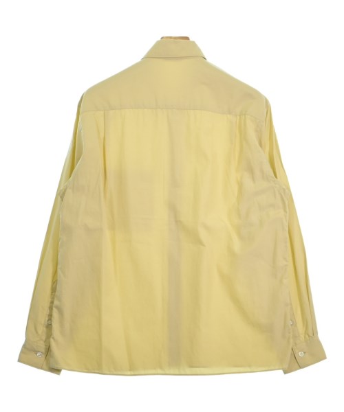 AURALEE（オーラリー）カジュアルシャツ 黄 サイズ:3(S位) メンズ/2200617396055