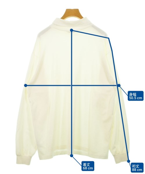 AURALEE（オーラリー）Tシャツ・カットソー 白 サイズ:3(S位) メンズ/2200608722030