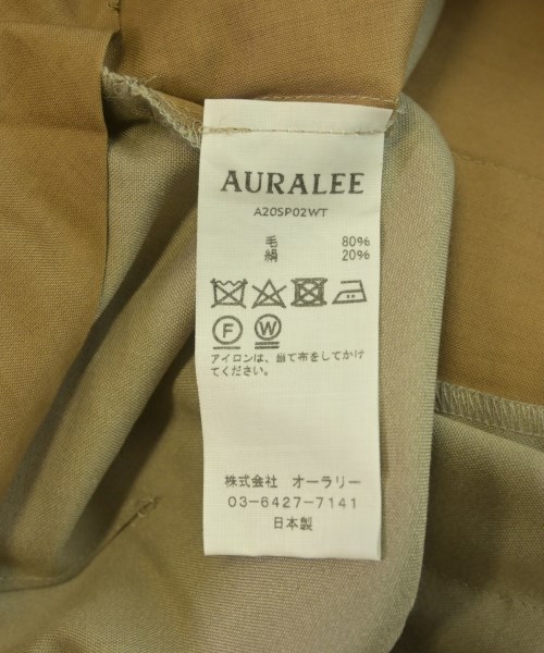 AURALEE（オーラリー）その他 ベージュ サイズ:3(S位) メンズ/2200608722047