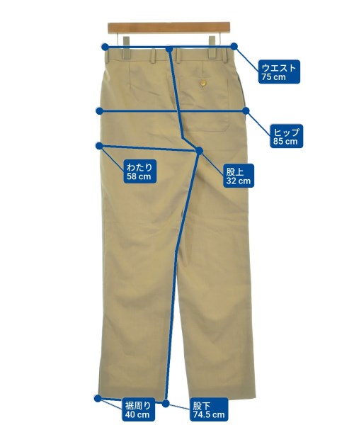 AURALEE（オーラリー）その他 ベージュ サイズ:3(S位) メンズ/2200608722047