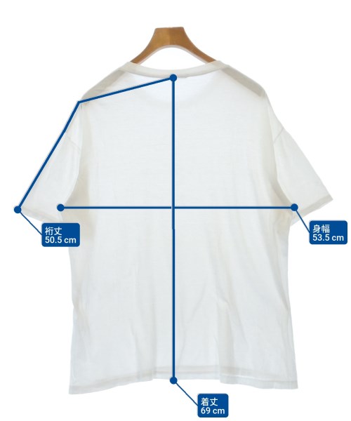 AURALEE（オーラリー）Tシャツ・カットソー 白 サイズ:-(L位) メンズ/2200618611058
