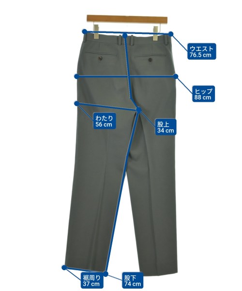 AURALEE（オーラリー）スラックス 青 サイズ:3(S位) メンズ/2200615448039