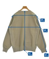 AURALEE（オーラリー）スウェット ベージュ サイズ:5(L位) メンズ/2200618906024