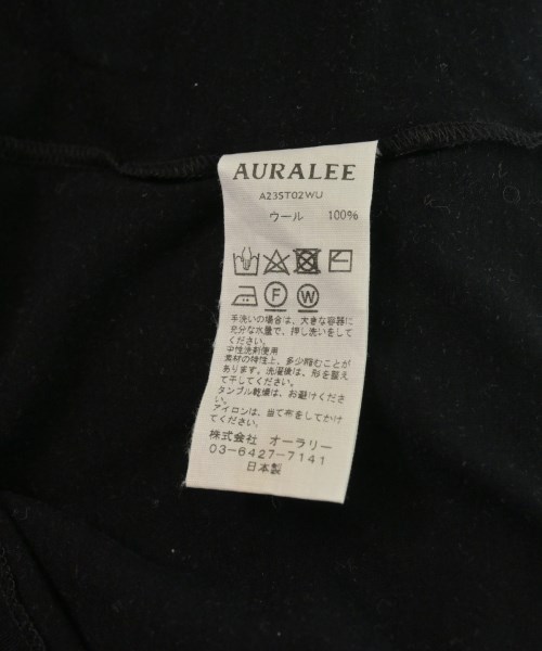 AURALEE（オーラリー）タンクトップ 黒 サイズ:5(L位) メンズ/2200597214028