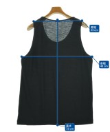 AURALEE（オーラリー）タンクトップ 黒 サイズ:5(L位) メンズ/2200597214028