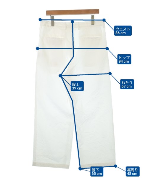 AURALEE（オーラリー）その他 白 サイズ:5(L位) メンズ/2200597214325