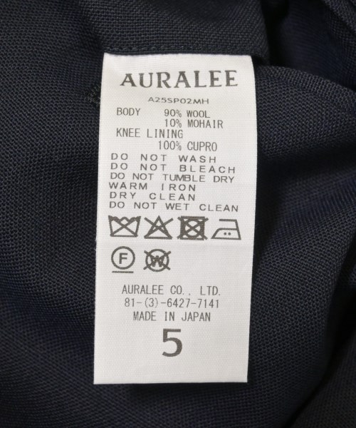 AURALEE（オーラリー）スラックス 紺 サイズ:5(L位) メンズ/2200597214332