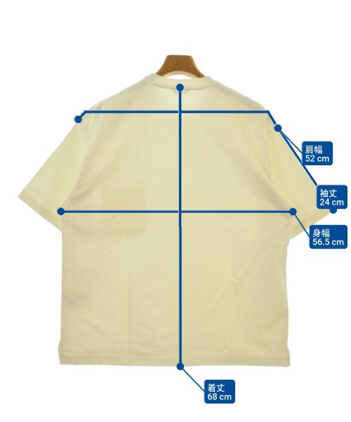 AURALEE（オーラリー）Tシャツ・カットソー 白 サイズ:4(M位) メンズ/2200608769103