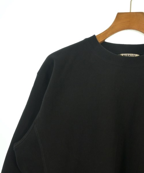 AURALEE（オーラリー）スウェット 黒 サイズ:3(S位) メンズ/2200619393014
