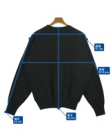 AURALEE（オーラリー）スウェット 黒 サイズ:3(S位) メンズ/2200619393014