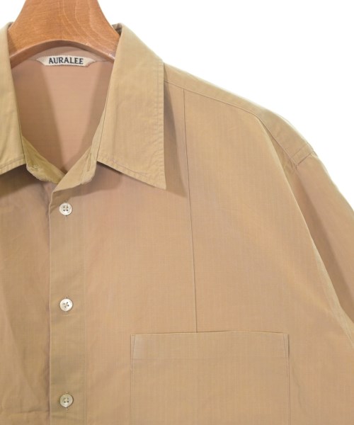 AURALEE（オーラリー）カジュアルシャツ ベージュ サイズ:4(M位) メンズ/2200619393021