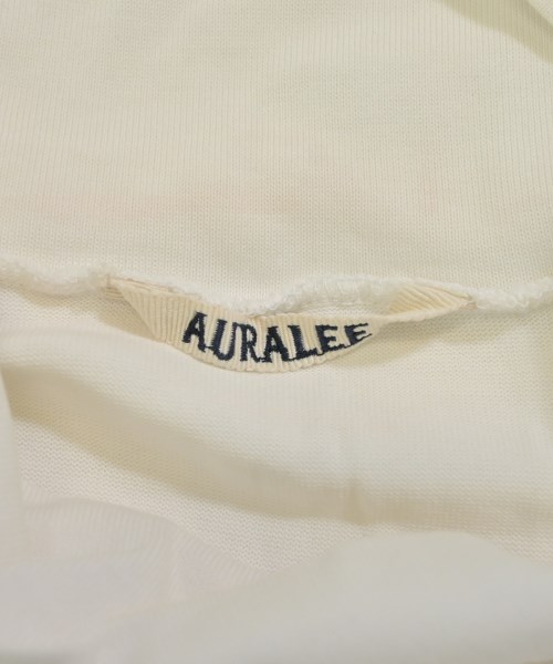 AURALEE（オーラリー）Tシャツ・カットソー 白 サイズ:4(M位) メンズ/2200620306027