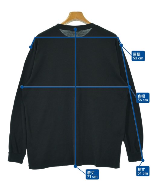 AURALEE（オーラリー）Tシャツ・カットソー 黒 サイズ:4(M位) メンズ/2200620306034