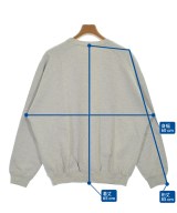 AURALEE（オーラリー）スウェット グレー サイズ:3(S位) メンズ/2200620348041