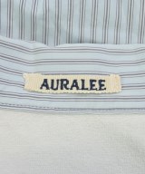 AURALEE（オーラリー）カジュアルシャツ 青 サイズ:4(M位) メンズ/2200621253016