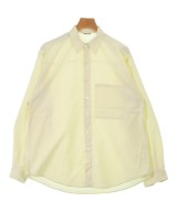 AURALEE（オーラリー）カジュアルシャツ 黄 サイズ:4(M位) メンズ/2200621253023
