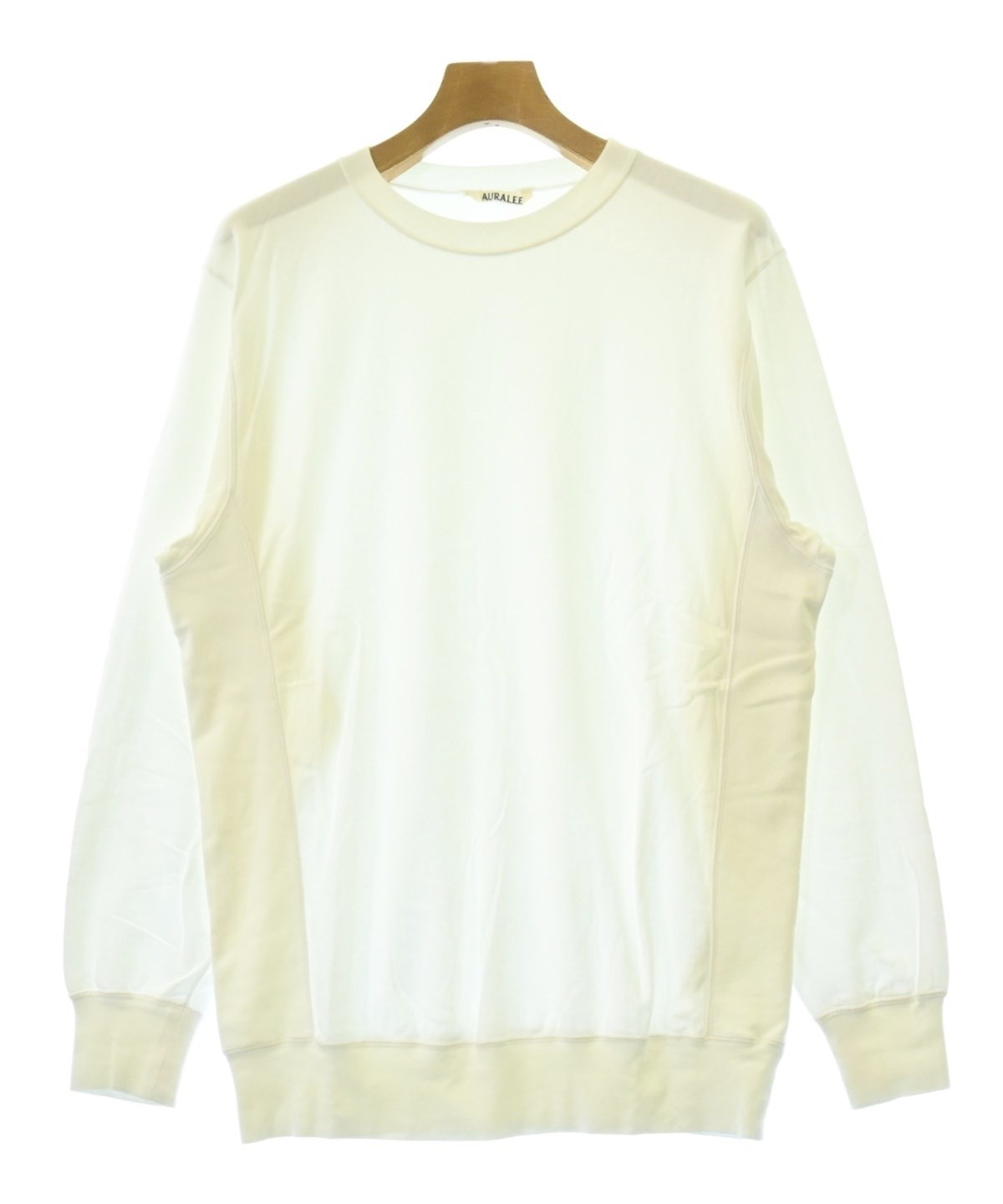 auralee オーラリー　サイズ4 【美品】 AURALEE（オーラリー）スウェット 白 サイズ:4(M位) メンズ