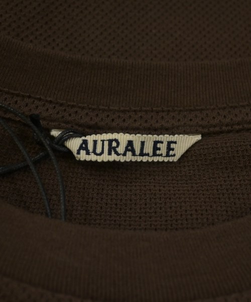 AURALEE（オーラリー）Tシャツ・カットソー 茶 サイズ:3(S位) メンズ/2200605926967