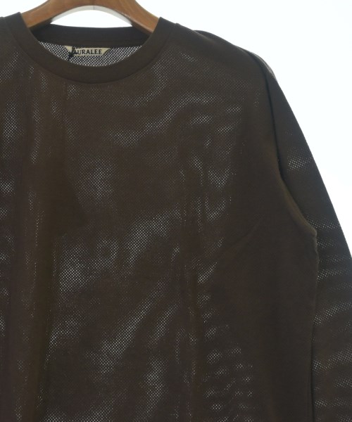 AURALEE（オーラリー）Tシャツ・カットソー 茶 サイズ:3(S位) メンズ/2200605926967