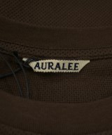 AURALEE（オーラリー）Tシャツ・カットソー 茶 サイズ:3(S位) メンズ/2200605926967