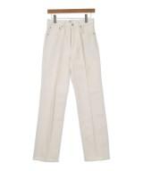 AURALEE（オーラリー）デニムパンツ 白 サイズ:27(M位) レディース/2200606052160