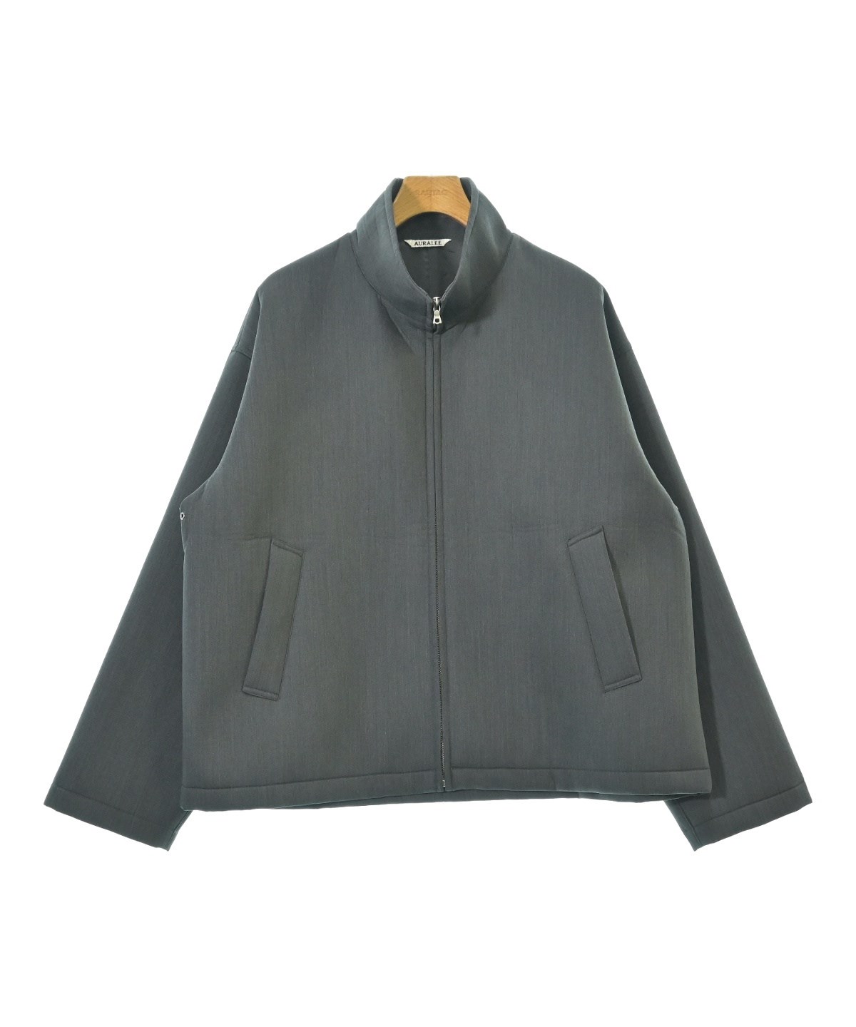 AURALEE ブルゾン サイズ3 AURALEE ウールサージジップアップブルゾン サイズ3 ベージュ ほぼ未