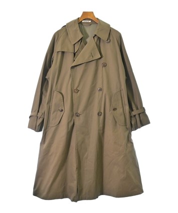 AURALEE（オーラリー）トレンチコート カーキ サイズ:4(M位) メンズ
