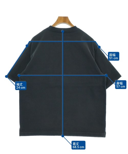 AURALEE（オーラリー）Tシャツ・カットソー 紺 サイズ:4(M位) メンズ/2200568848054