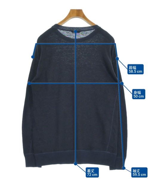 AURALEE（オーラリー）Tシャツ・カットソー 紺 サイズ:3(S位) メンズ/2200568985056