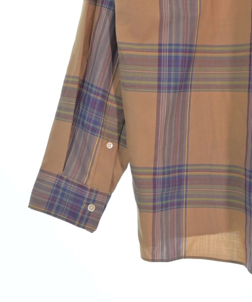 AURALEE（オーラリー）カジュアルシャツ 茶 サイズ:4(M位) メンズ/2200667648104