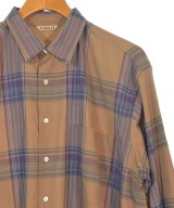 AURALEE（オーラリー）カジュアルシャツ 茶 サイズ:4(M位) メンズ/2200667648104