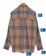 AURALEE（オーラリー）カジュアルシャツ 茶 サイズ:4(M位) メンズ/2200667648104