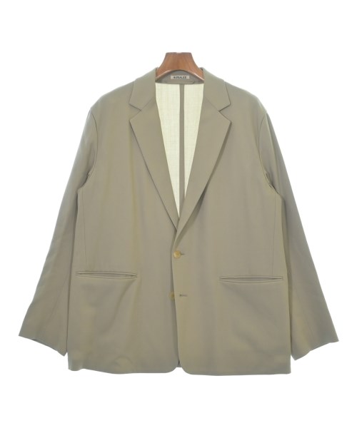 AURALEE(オーラリー)テーラードジャケット ベージュ サイズ:4(M位)/2200668690027